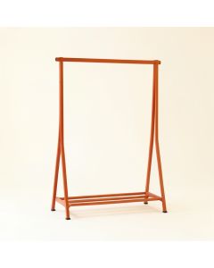 Pine Bend Empty Garment Rack - Terracotta (synthetic illustration; no displayed measurements)