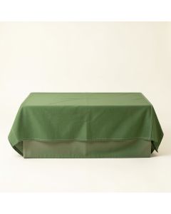 Lake Dell Flat Bed Sheet - Green (synthetic illustration; no displayed measurements)