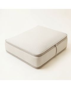 Knitted Hypoallergenic Zippered Mattress Protector (synthetic illustration; no displayed measurements)