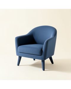 Linden Falls Upholstered Armchair - Blue (synthetic illustration; no displayed measurements)