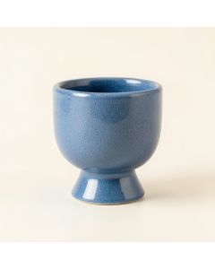 Juniper Bridge Empty Candle Holder - Blue (synthetic illustration; no displayed measurements)