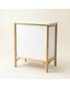 Cedar Dale Freestanding Laundry Folding Counter - White (synthetic illustration; no displayed measurements)