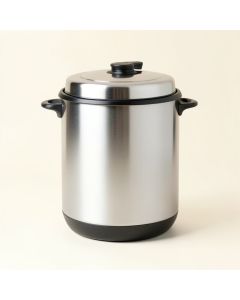 Presto 8 Qt . Stainless Steel Pressure Cooker - 01370 (synthetic illustration; no displayed measurements)