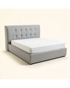 Aquilla Tufted Upholstered Platform Bed (synthetic illustration; no displayed measurements)