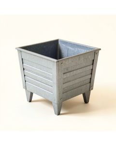 Olive Arc Empty Raised Planter - Gray (synthetic illustration; no displayed measurements)