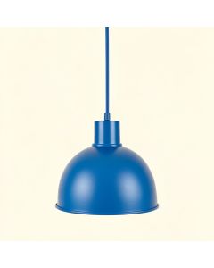 Alder Branch Pendant Light Suspended From One Plain Cable - Blue (synthetic illustration; no displayed measurements)