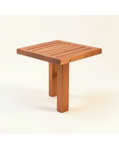 Moss Bluff Compact Balcony Table - Terracotta (synthetic illustration; no displayed measurements)