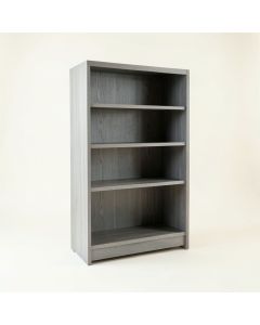 Heath Bridge Freestanding Bookcase - Gray (synthetic illustration; no displayed measurements)