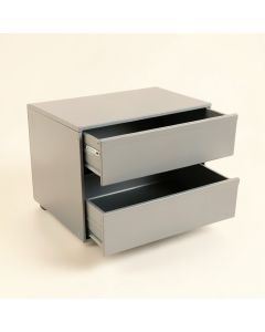 Reed Branch Under-Desk Drawer Unit - Gray (synthetic illustration; no displayed measurements)