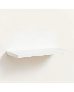 Brook Branch Wall-Mounted Shelf - White (synthetic illustration; no displayed measurements)