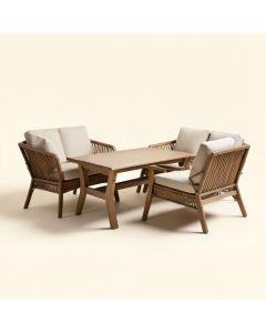 Ajanay Patio 3 Piece Seating Group (synthetic illustration; no displayed measurements)