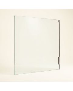 78 '' H Frameless Fixed Glass Panel (synthetic illustration; no displayed measurements)