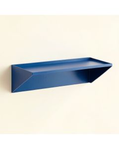 Field Brook Wall-Mounted Shelf - Blue (synthetic illustration; no displayed measurements)