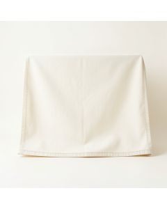 Maple Canyon Flat Bed Sheet - Cream (synthetic illustration; no displayed measurements)