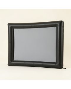 Outdoor Inflatable Movie Screen With Electric Blower (synthetic illustration; no displayed measurements)