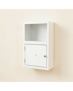 Fern Dale Wall-Mounted Entry Cabinet - White (synthetic illustration; no displayed measurements)