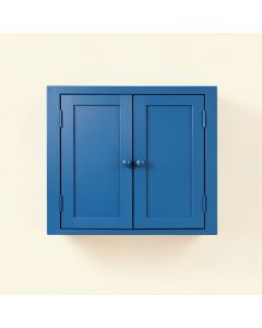 Clay Dell Wall-Mounted Entry Cabinet - Blue (synthetic illustration; no displayed measurements)