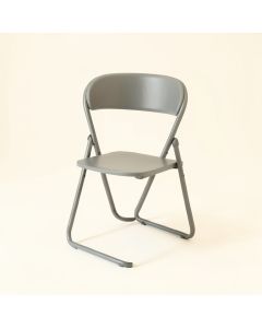 Summit Arc Folding Outdoor Chair - Gray (synthetic illustration; no displayed measurements)