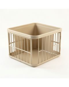 Willow Canyon Empty Furniture-Style Pet Crate - Beige (synthetic illustration; no displayed measurements)