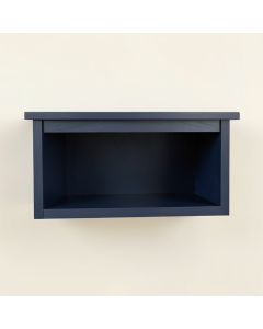 Olive Brook Wall-Mounted Shelf - Navy (synthetic illustration; no displayed measurements)