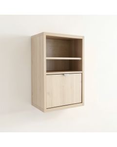 Moss Edge Wall-Mounted Entry Cabinet - Beige (synthetic illustration; no displayed measurements)