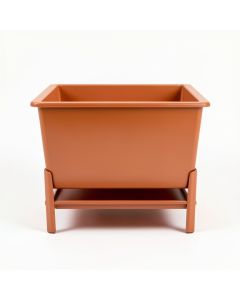 Birch Arc Empty Raised Planter (synthetic illustration; no displayed measurements)