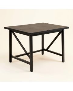 Alder Dale Empty Workshop Workbench - Black (synthetic illustration; no displayed measurements)