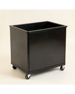 Olive Edge Empty Rolling Workshop Cart - Black (synthetic illustration; no displayed measurements)