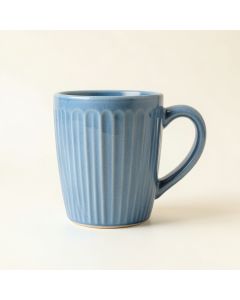 Clay Dale Ceramic Mug - Blue (synthetic illustration; no displayed measurements)