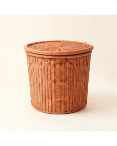Birch Arc Laundry Hamper (synthetic illustration; no displayed measurements)