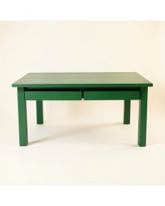 Linden Brook Empty Workshop Workbench - Green (synthetic illustration; no displayed measurements)
