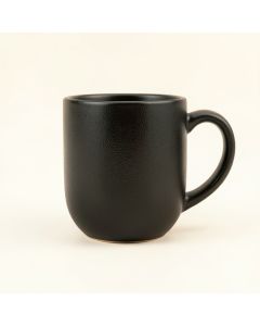 Cedar Crest Ceramic Mug - Black (synthetic illustration; no displayed measurements)