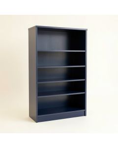 Oak Dale Freestanding Bookcase - Navy (synthetic illustration; no displayed measurements)