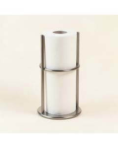 Modern Tissue Free Standing Toilet Paper Holder With Storage (synthetic illustration; no displayed measurements)