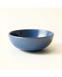 Oak Arc Dining Bowl - Blue (synthetic illustration; no displayed measurements)