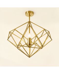 Sauterne 6-Light Unique / Statement Geometric Chandelier (synthetic illustration; no displayed measurements)