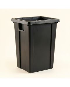 Sage Brook Closed Outdoor Storage Box - Black (synthetic illustration; no displayed measurements)