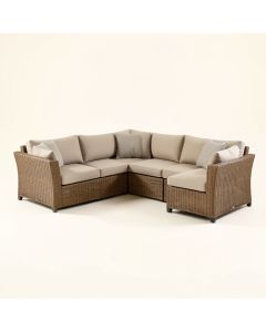 Mangum Patio 9 Piece Rattan Sofa Seating Group With Cushions (synthetic illustration; no displayed measurements)