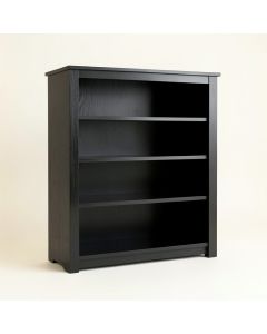 Elm Brook Freestanding Bookcase - Black (synthetic illustration; no displayed measurements)