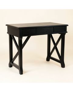 Laurel Bluff Writing Desk - Black (synthetic illustration; no displayed measurements)