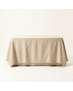 Spruce Bridge Flat Bed Sheet - Beige (synthetic illustration; no displayed measurements)