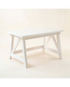 Field Dell Empty Workshop Workbench - White (synthetic illustration; no displayed measurements)