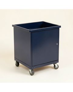 Moss Bridge Empty Rolling Workshop Cart - Navy (synthetic illustration; no displayed measurements)