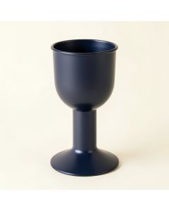 Oak Bluff Empty Candle Holder - Navy (synthetic illustration; no displayed measurements)