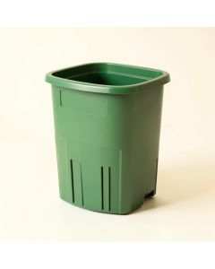 Dawn Bend Closed Garden Compost Bin - Green (synthetic illustration; no displayed measurements)