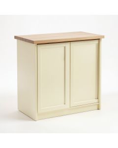Cove Bend Freestanding Laundry Folding Counter - Cream (synthetic illustration; no displayed measurements)