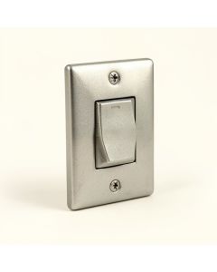 Monarch Abode Architectural 1-Gang Toggle Light Switch Wall Plate (synthetic illustration; no displayed measurements)