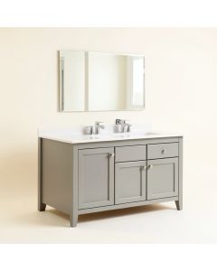 Essinger 60 '' Double Bathroom Vanity Set (synthetic illustration; no displayed measurements)