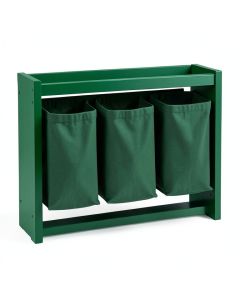 River Dale Laundry Sorting Station With Plain Removable Bags - Green (synthetic illustration; no displayed measurements)