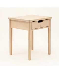 Reed Branch Side Table - Beige (synthetic illustration; no displayed measurements)